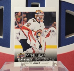 Spencer Knight 2022-23 - Rookie Arrivals Credentials Upper Deck #Ra-6